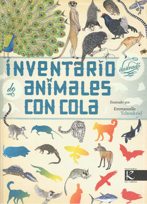 INVENTARIO DE ANIMALES CON COLA ILUSTRADO