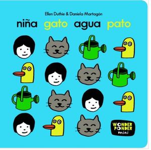 NIÑA GATO AGUA PATO