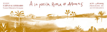 PROGRAMA XXXIV CARNAVAL LITERARIO GENÇANA
